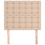 Vidaxl hoofdbord cappuccino 90x5x118 128 cm kunstleer