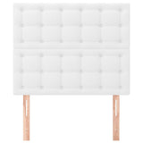Vidaxl hoofdbord wit 100x5x118 128 cm kunstleer