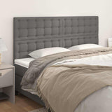 Vidaxl hoofdbord grijs 180x5x118 128 cm kunstleer