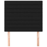 Vidaxl hoofdbord zwart 80x5x118 128 cm stof