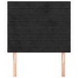Vidaxl hoofdbord zwart 80x5x118 128 cm fluweel