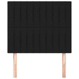 Vidaxl hoofdbord zwart 90x5x118 128 cm stof