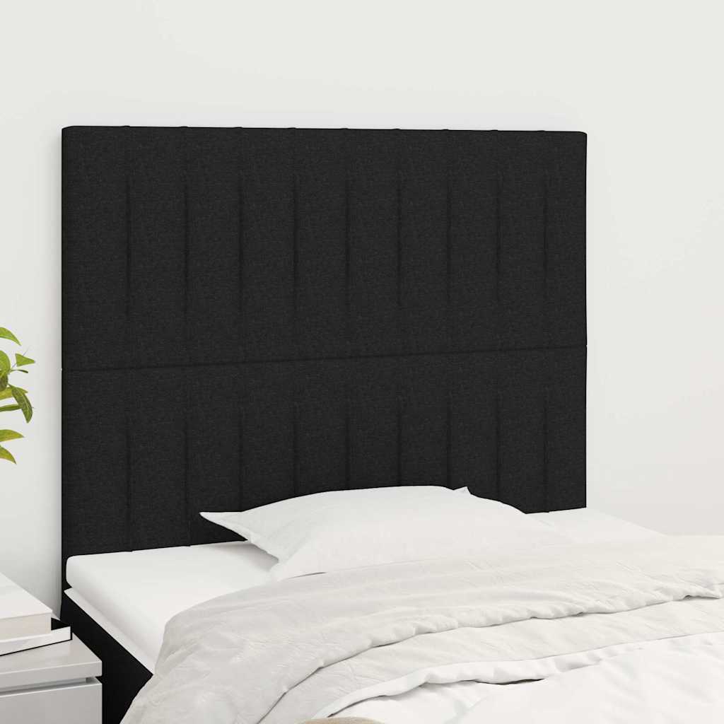 Vidaxl hoofdbord zwart 90x5x118 128 cm stof