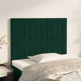 Vidaxl hoofdbord donkergroen 90x5x118 128 cm fluweel