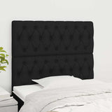 Vidaxl hoofdbord zwart 90x7x118 128 cm stof