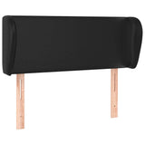 Vidaxl hoofdbord met randen 103x23x78 88 cm kunstleer zwart
