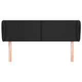 Vidaxl hoofdbord met randen 147x23x78 88 cm kunstleer grijs