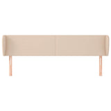 Vidaxl hoofdbord met randen 183x23x78 88 cm kunstleer cappuccinokleur