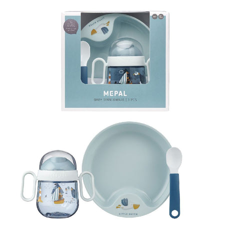 Mepal babyservice little dutch sailors bay 3-delt blå