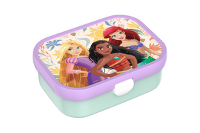Mepal lunchbox campus - 750 ml - broodtrommel met vakjes voor kinderen - geschikt voor 4 boterhammen - princess power