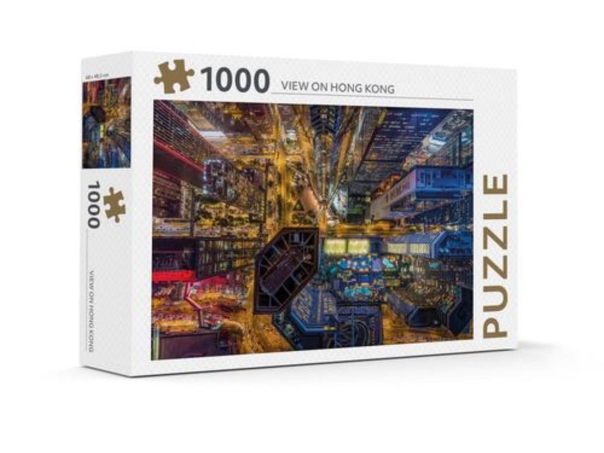 Rebo puslespil Hong Kong 1000 brikker