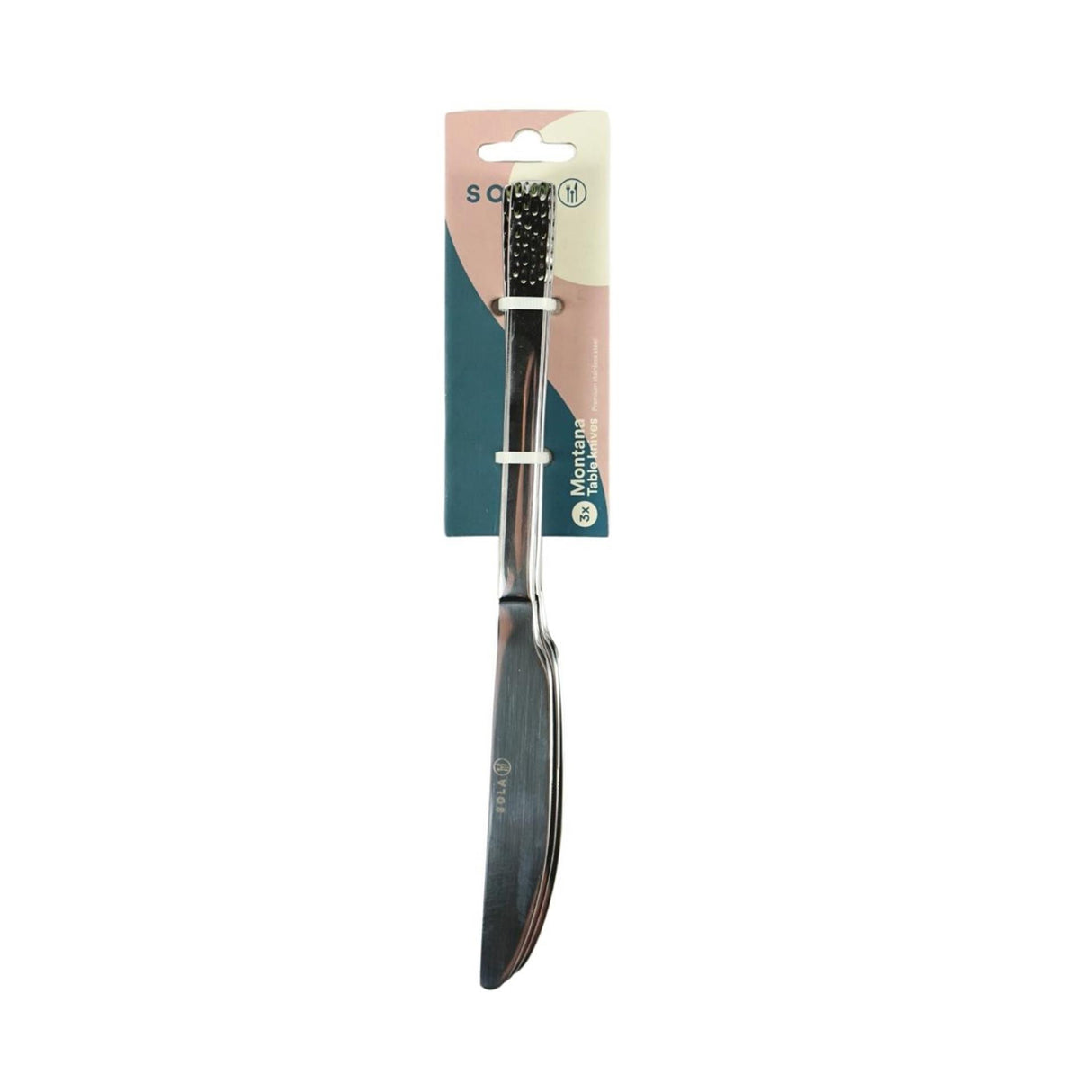 Sola montana tafelmes 23,5cm set a 3 stuks