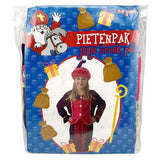 Sinterklaas kostumesæt Pietenpak lilla-pink 3-5 år