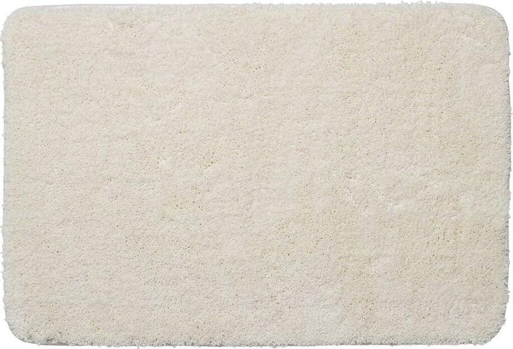 Sælskind angora bademåtte 60x90 cm polyester råhvid