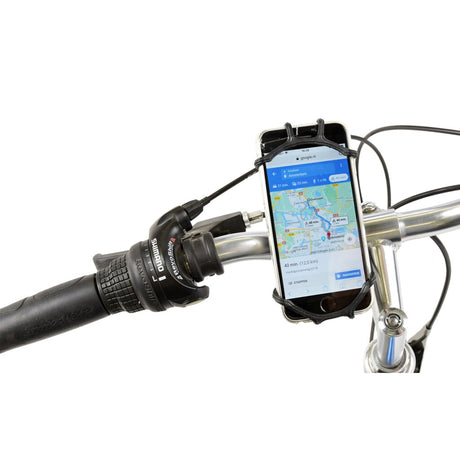 Xq max cykeltelefonholder sort