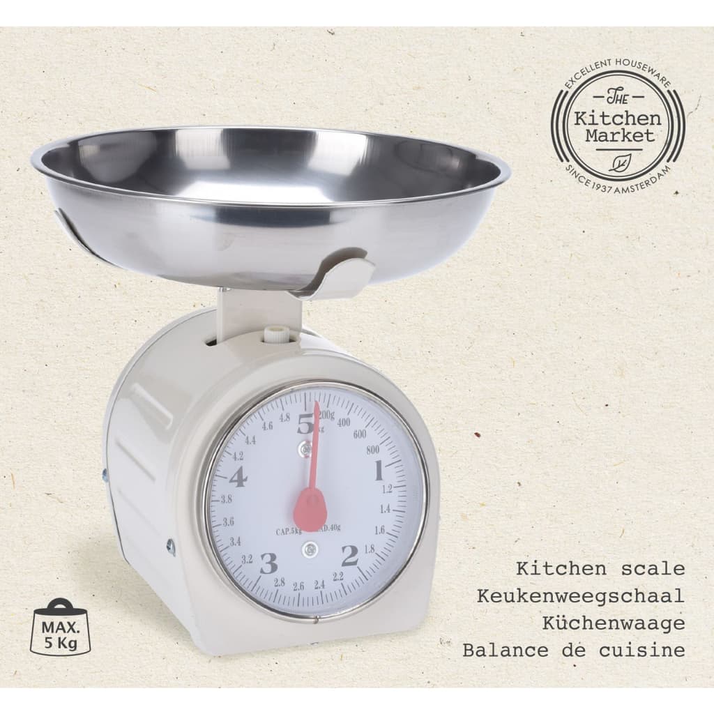 Fremragende Houseware Kitchen Scale 5 kg metal