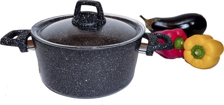 Fremragende Houseware Braadpan med låg 2,7 L aluminium