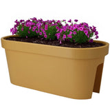Pro garden balkonbak 60x28x25 cm okergeel