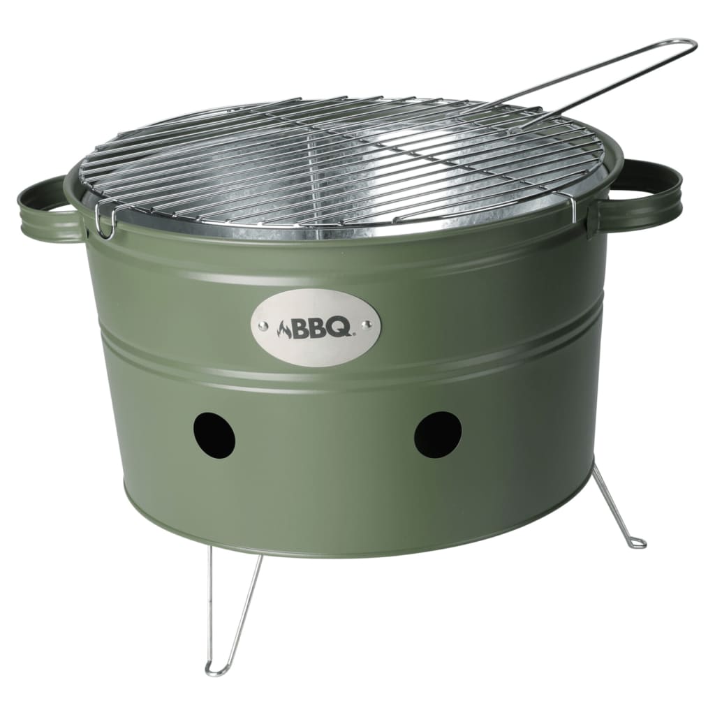 Progarden grillspand med 2 håndtag 34,5 cm matolijf grøn
