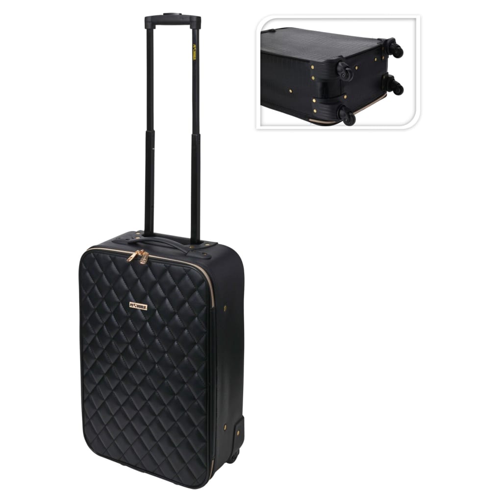 Proworld Proworld kuffert med syet design 28 l sort