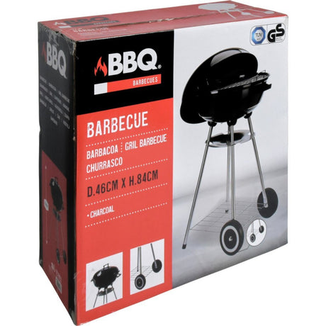Andre mærker af kedelgrill kulgrill på hjul 46 cm sort