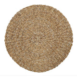 Dækkeserviet til hjemmestyling rund 37x37x1cm dækkeserviet rund ã˜37cm naturlig