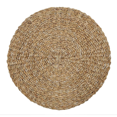 Dækkeserviet til hjemmestyling rund 37x37x1cm dækkeserviet rund ã˜37cm naturlig