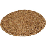 Dækkeserviet til hjemmestyling rund 37x37x1cm dækkeserviet rund ã˜37cm naturlig
