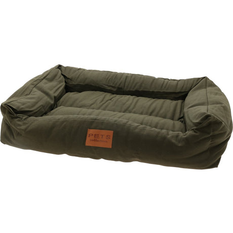 Overige merken pet collections hondenmand 85x65x20 cm assorti groen blauw