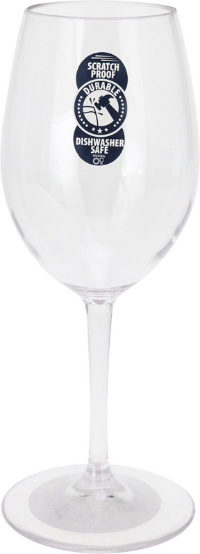 Fremragende husholdningsartikler vinglas plast 330ml ø8,2x21cm