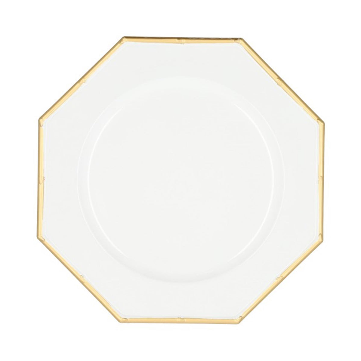 Hbx natural living bundplade hexagon dia33cm hvidguld