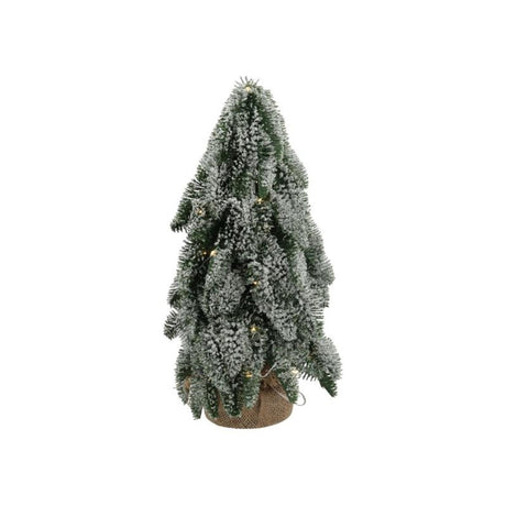 HBx naturlig levende juletræ nobilis sne 35led h43cm