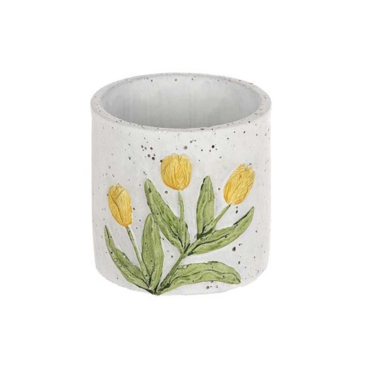 Hbx natural living hbx natrural living urtepotte tulipan gul ø10,5xh10,3cm