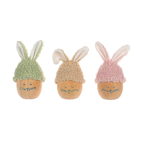 Hbx natural living egg bunny ø6,5xh12cm