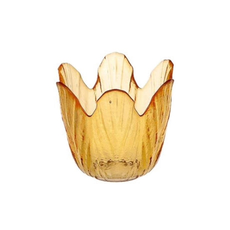 Hbx natural living fyrfadsstage tulipan orange ø8xh8cm