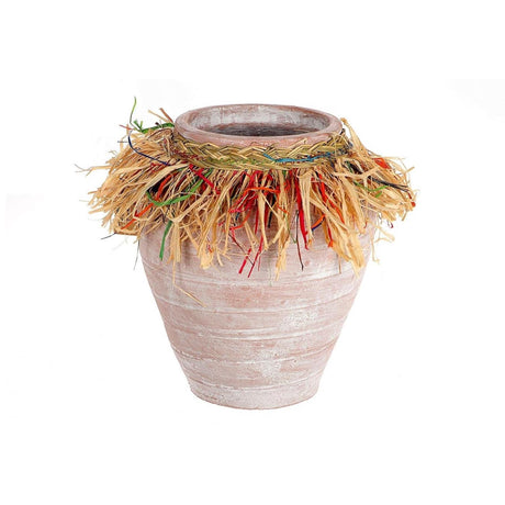 Hbx naturlig levende vase koluma ø19xh26cm bohostyle