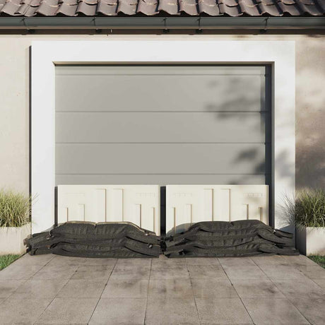 VidaXL sandsække 25 stk 103x25 cm HDPE mørkegrøn