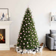 Vidaxl 111-delt julekuglesæt polystyren pink