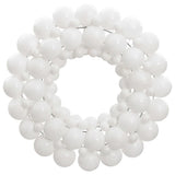 Vidaxx julekrans 45 cm polystyren hvid