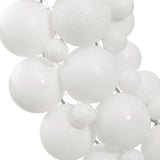 Vidaxx julekrans 45 cm polystyren hvid