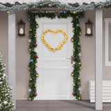 Vidaxl Christmas Garland 175 cm polystyren guldfarvet