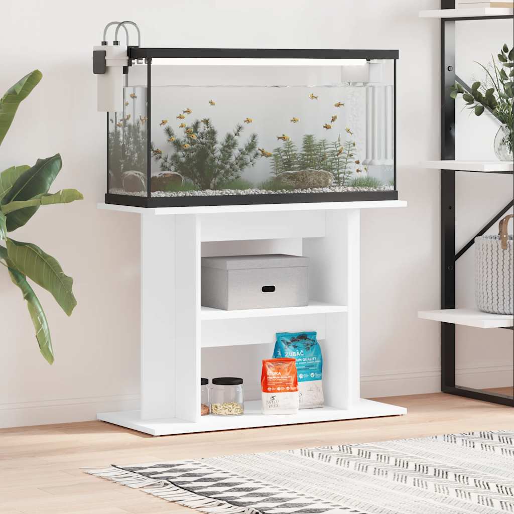 Vidaxx Aquarium Stand 80x35x60 cm Engineered Wood White