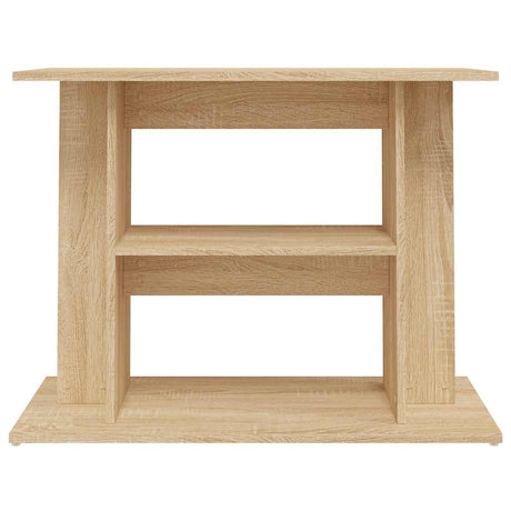 Vidaxl Aquarium Standard 80x35x60 cm forarbejdet træ sonoma eg farvet