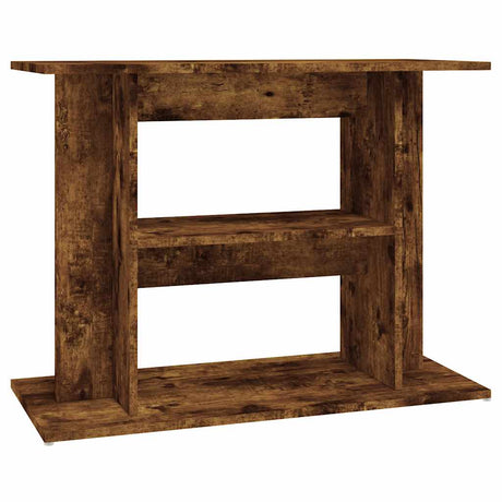 Vidaxx akvariestativ røget eg 80x35x60 cm konstrueret træ