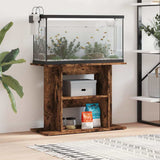 Vidaxx akvariestativ røget eg 80x35x60 cm konstrueret træ