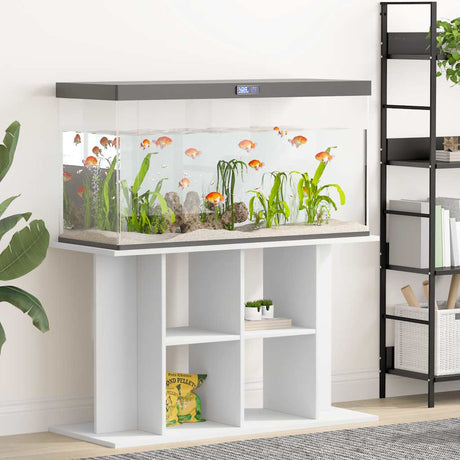 Vidaxl Aquarium Standard 100x40x60 cm forarbejdet træhvide