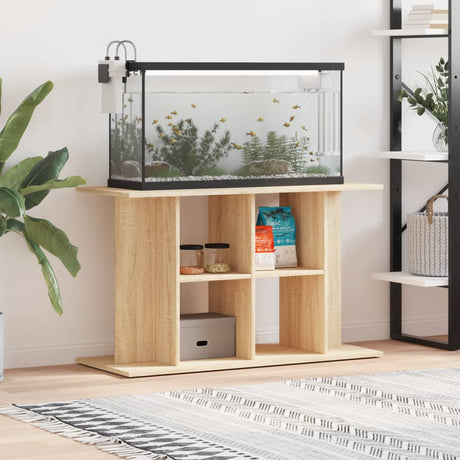 Vidaxx akvariestativ sonoma eg 100x40x60 cm konstrueret træ