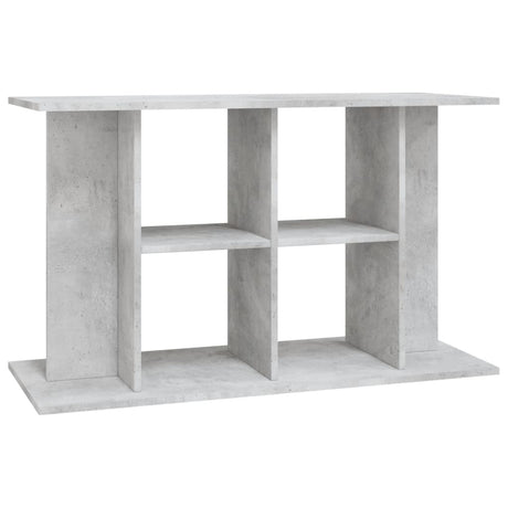 Vidaxx akvariestativ betongrå 100x40x60 cm konstrueret træ
