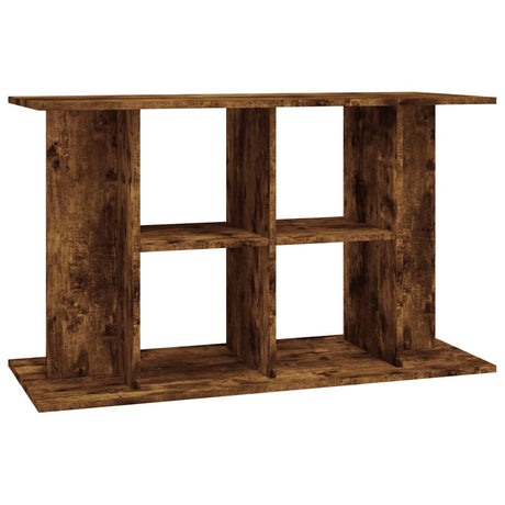 Vidaxl Aquarium Standard 100x40x60 cm Forarbejdet træ Røget eg Farve