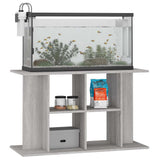 Vidaxl Aquarium Standard 100x40x60 cm forarbejdet trægrå sonoma